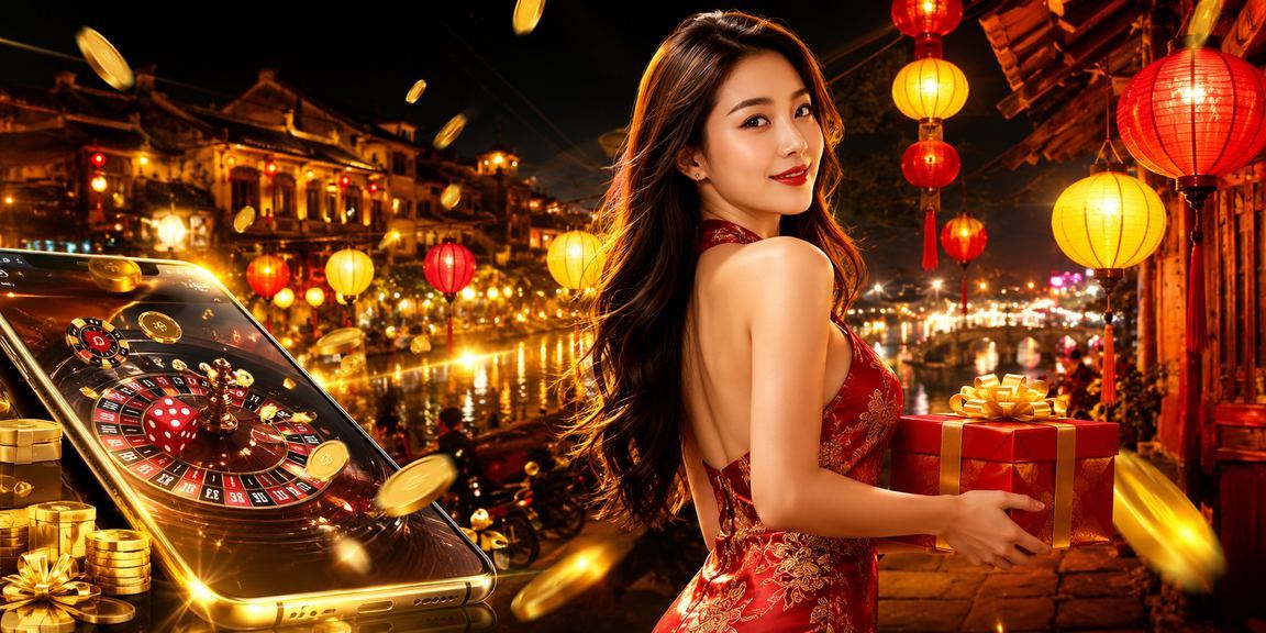 Không gian cá cược sôi động tại Hà Nội với đèn lồng truyền thống