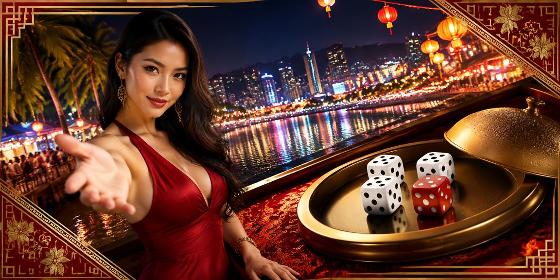 Tài Xỉu súc sắc tại chợ đêm Nha Trang
